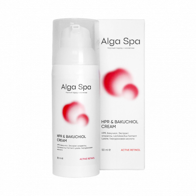 Крем с HPR и бакучиолом Alga Spa