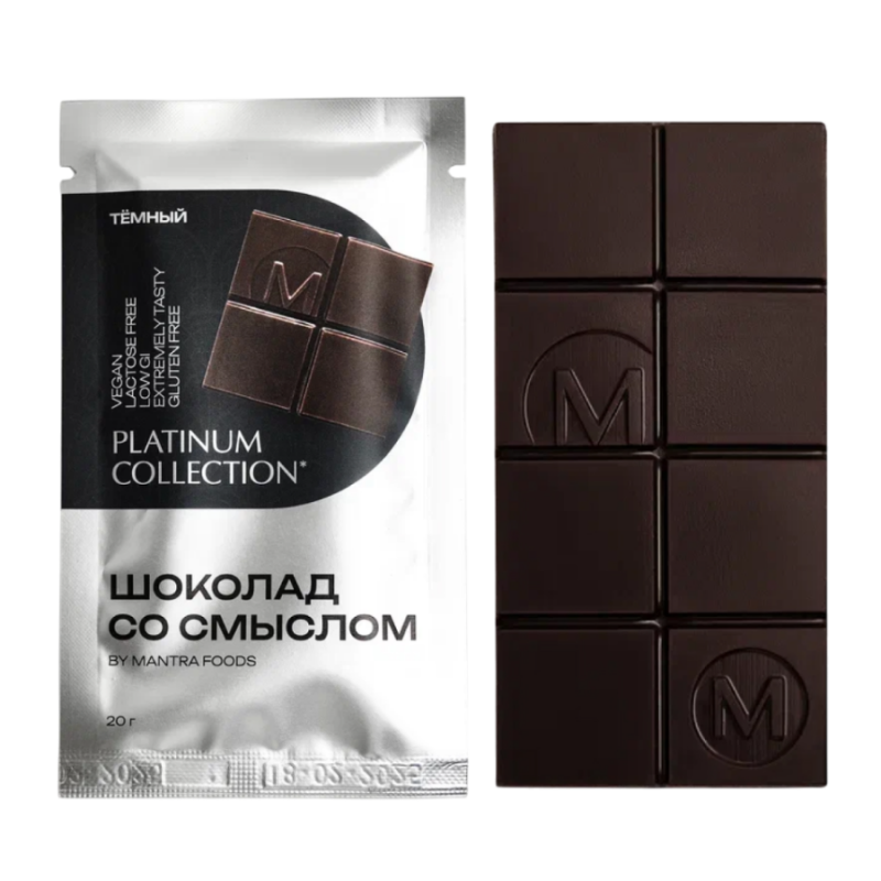 Шоколад со смыслом "Темный" Mantra Foods